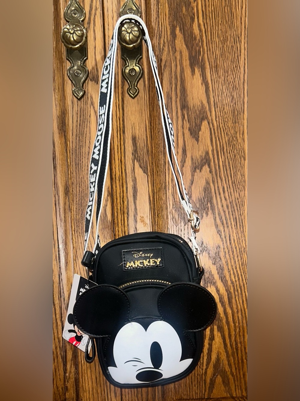 Disney Winking Mickey Mouse X Primark Crossbody Bag. Sold out! NWT. Guitar Strap